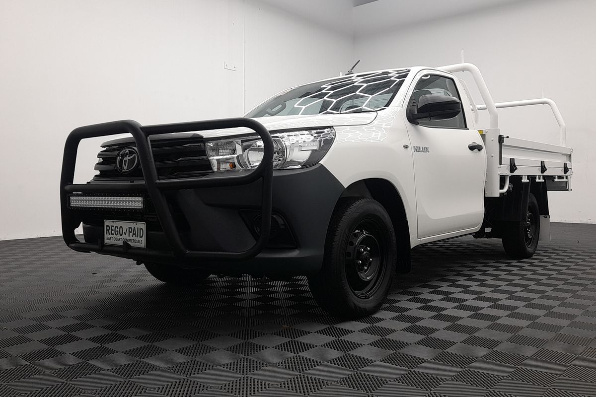 2019 Toyota Hilux Workmate TGN121R Rear Wheel Drive