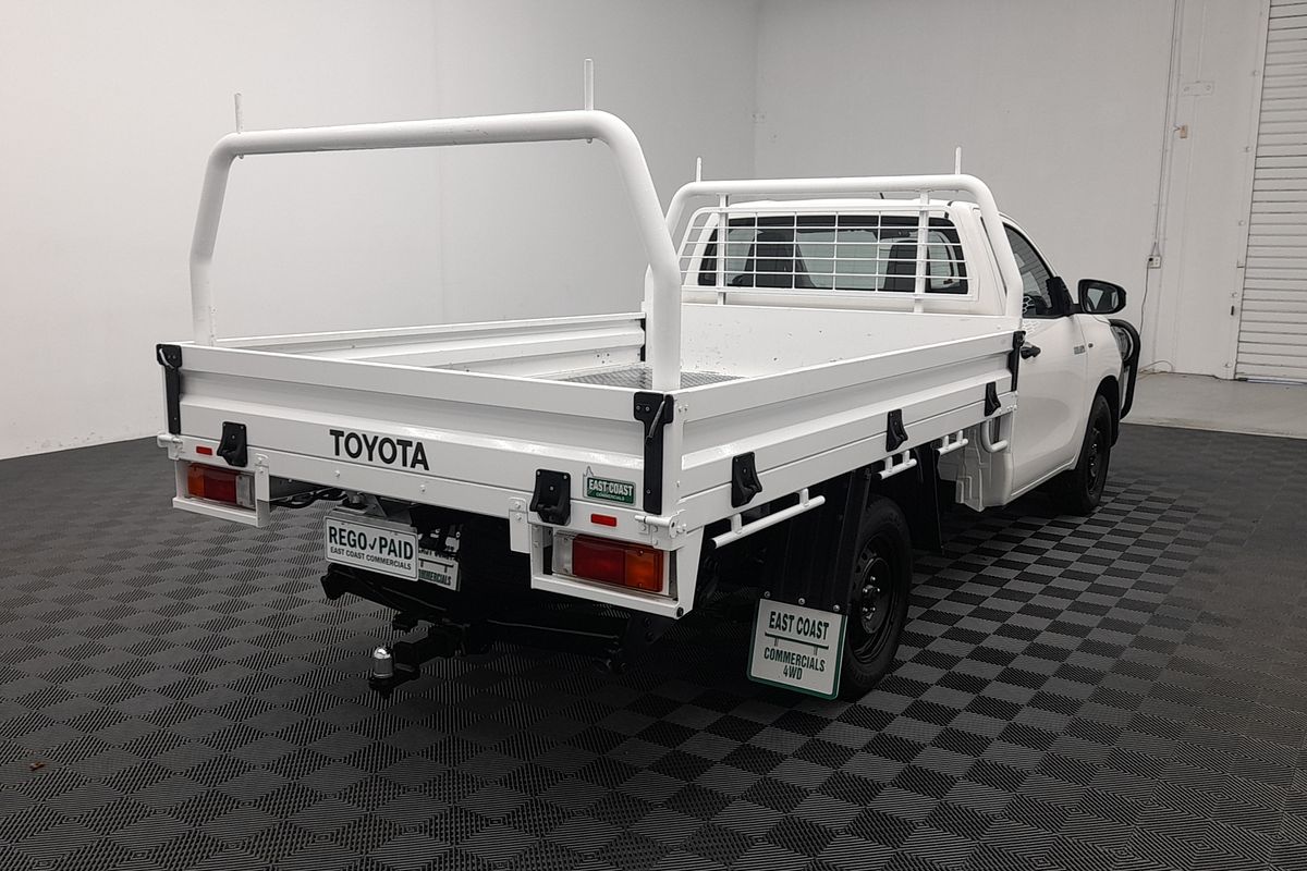 2019 Toyota Hilux Workmate TGN121R Rear Wheel Drive