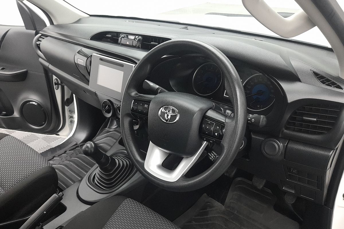 2019 Toyota Hilux Workmate TGN121R Rear Wheel Drive