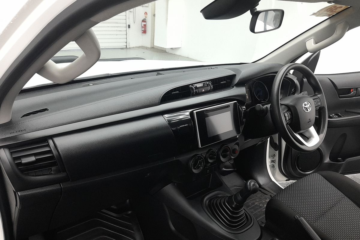 2019 Toyota Hilux Workmate TGN121R Rear Wheel Drive