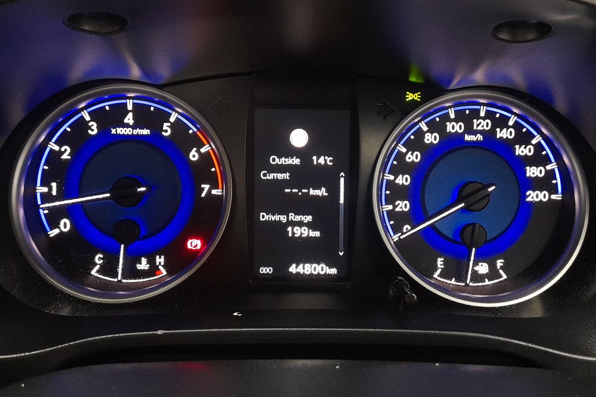 2019 Toyota Hilux Workmate TGN121R Rear Wheel Drive