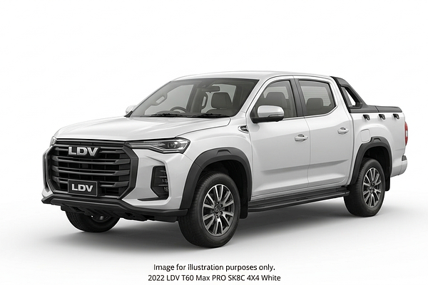 2022 LDV T60 Max PRO SK8C 4X4
