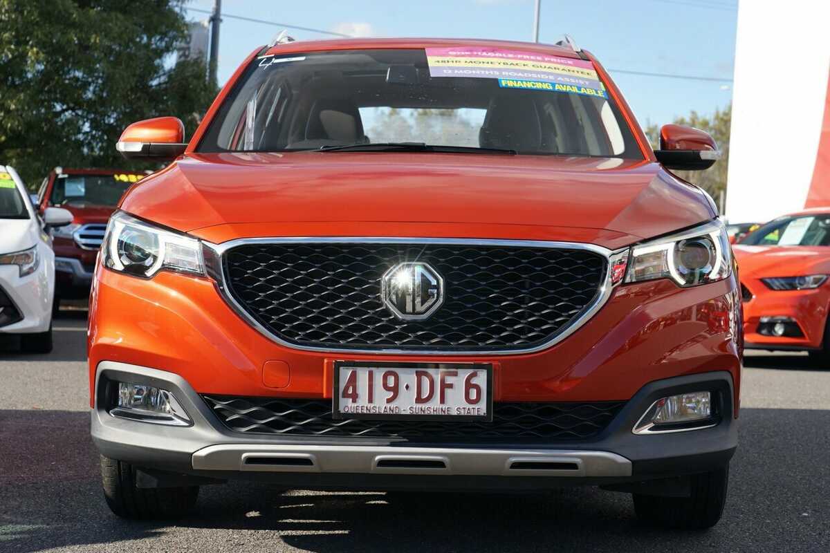 SOLD 2019 MG ZS Essence in Orange Used SUV Hillcrest QLD