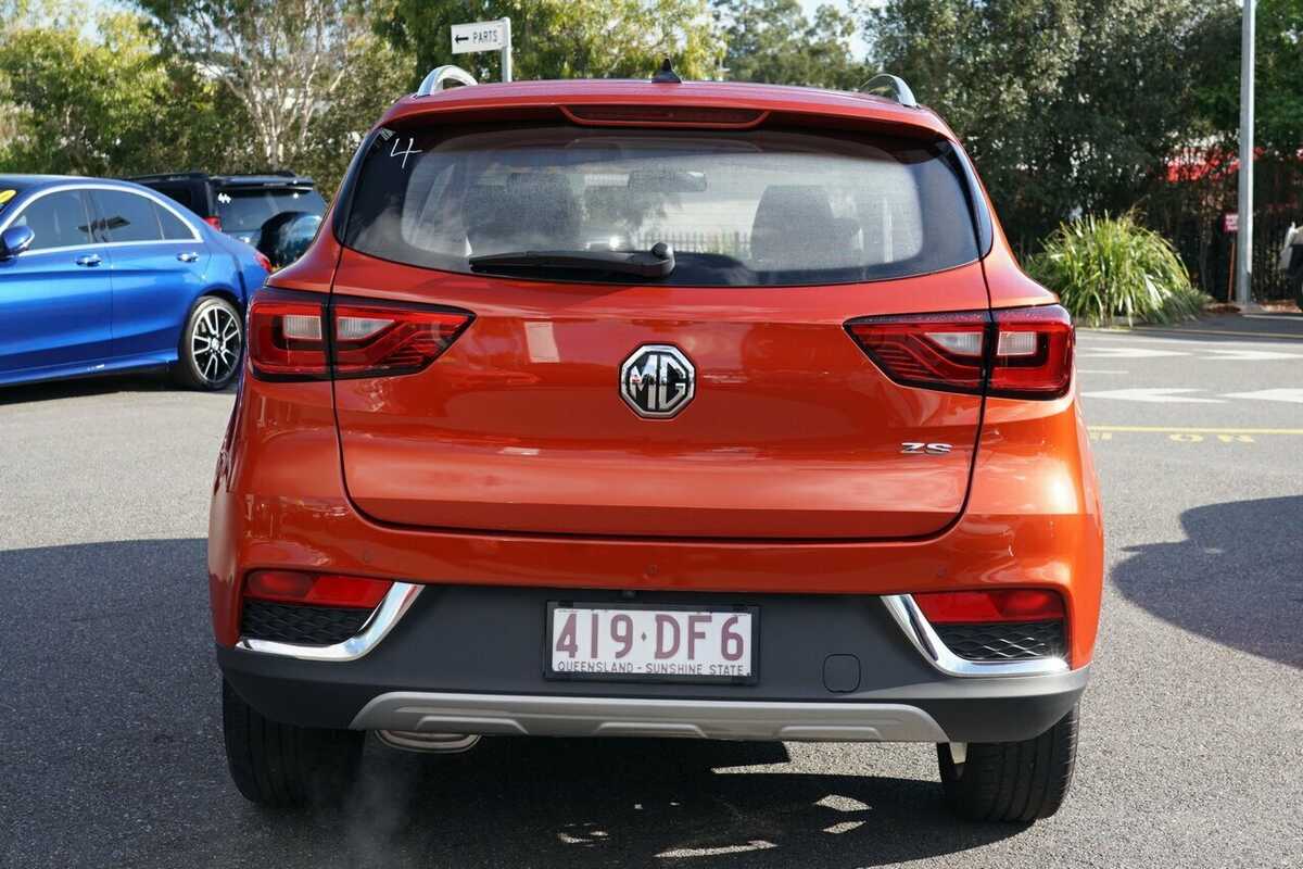 SOLD 2019 MG ZS Essence in Orange Used SUV Hillcrest QLD