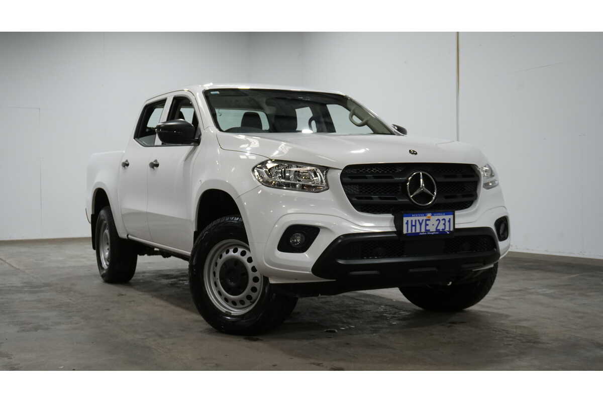SOLD 2019 Mercedes Benz XClass X250d 4MATIC Pure in White Used Ute