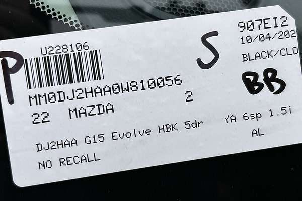 2022 Mazda 2 G15 Evolve DJ Series thumb-23