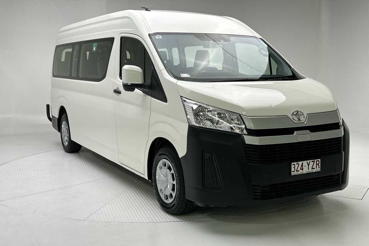 SOLD 2019 Toyota HiAce Commuter High Roof Super LWB Used Bus