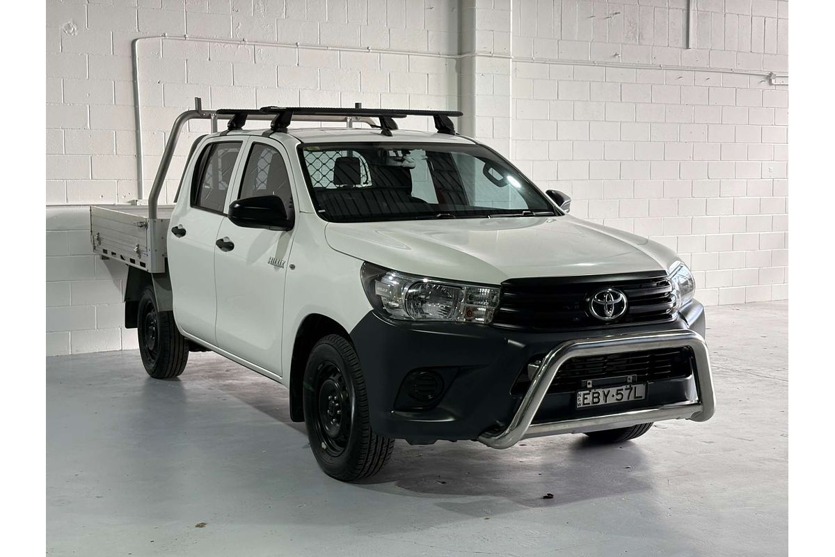 2019 Toyota Hilux Workmate TGN121R Rear Wheel Drive