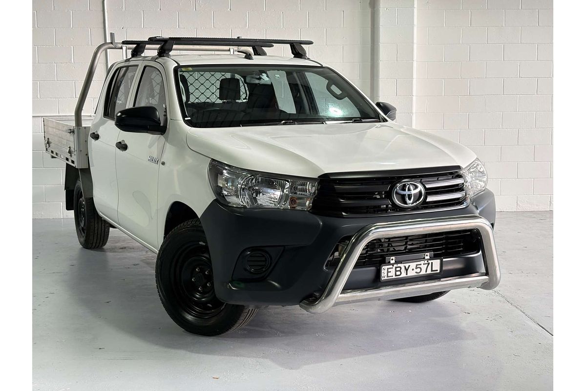 2019 Toyota Hilux Workmate TGN121R Rear Wheel Drive