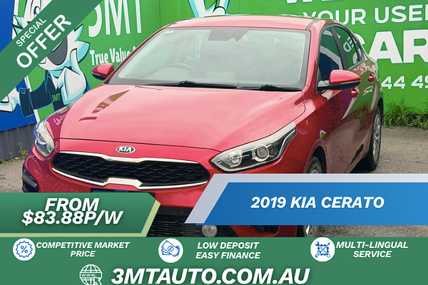 2019 Kia Cerato S BD