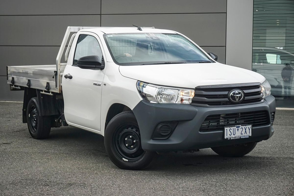 2020 Toyota Hilux Workmate TGN121R Rear Wheel Drive