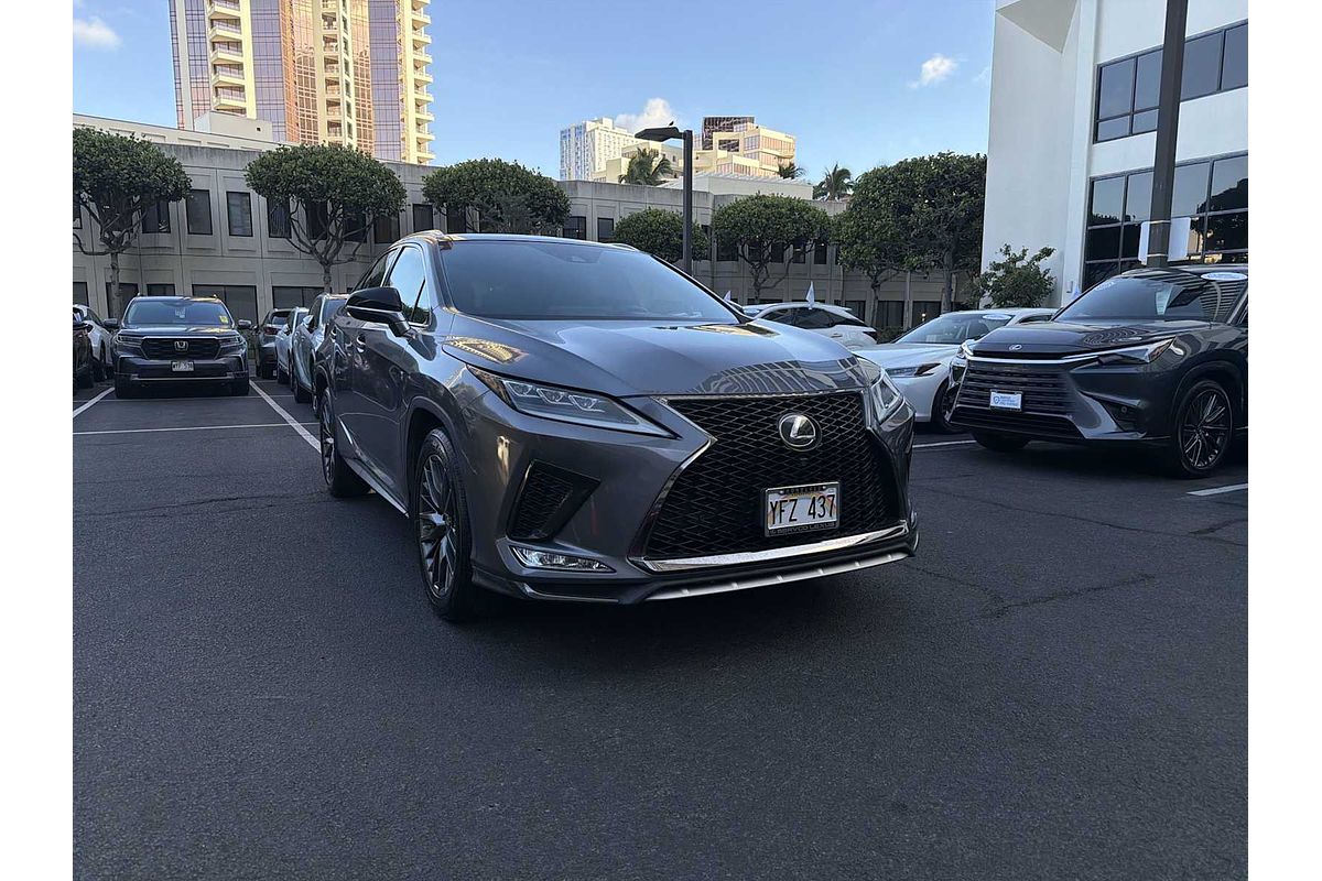 2022 Lexus RX F SPORT Handling
