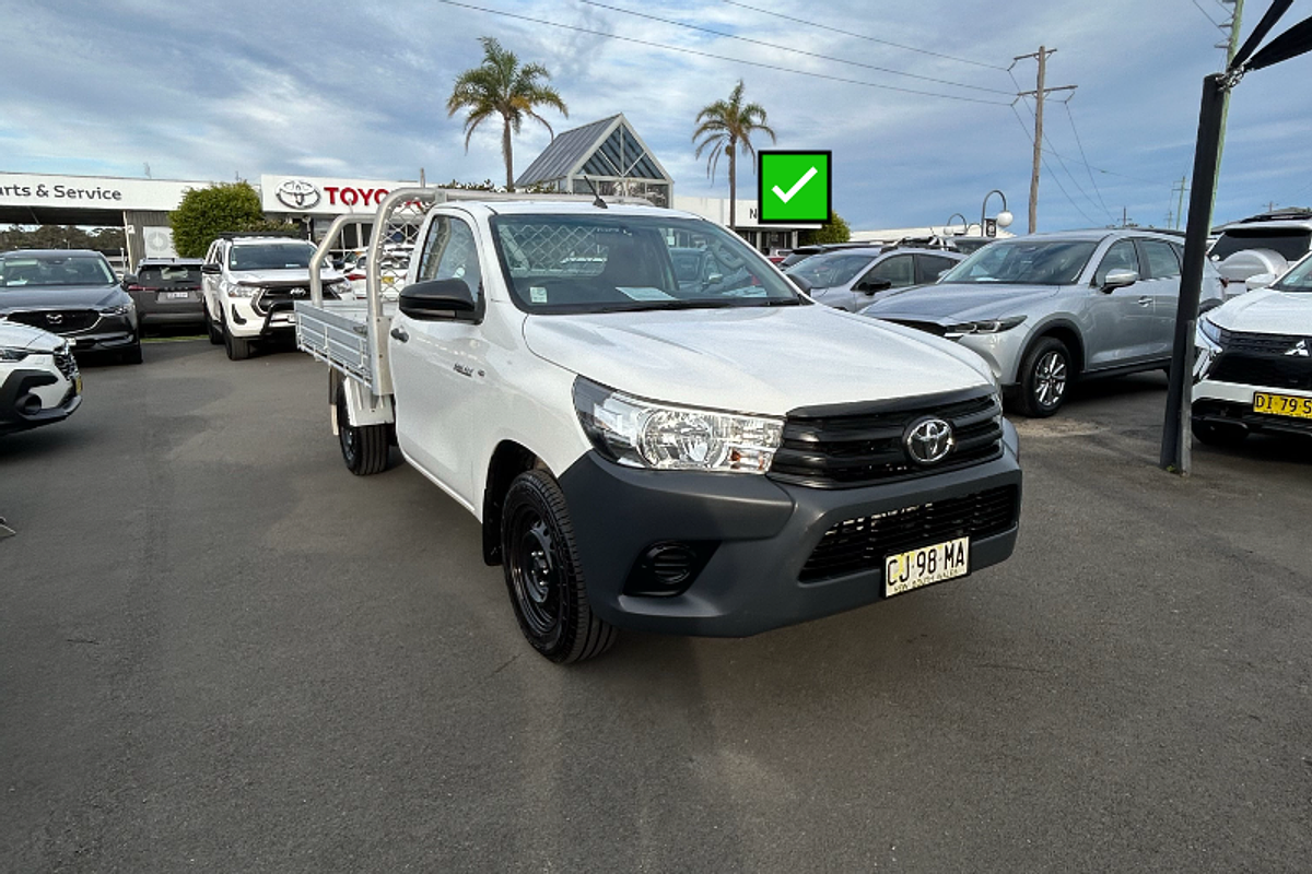 2016 Toyota Hilux Workmate TGN121R Rear Wheel Drive