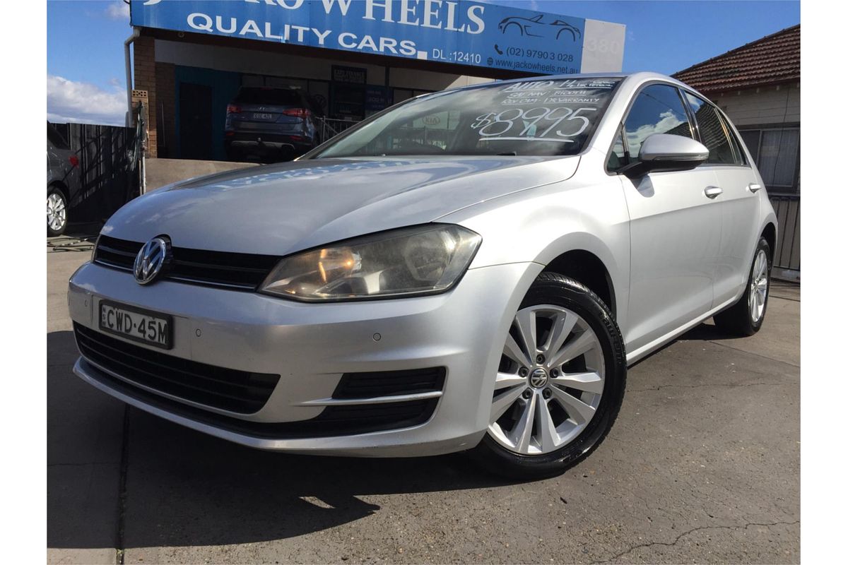 2014 Volkswagen Golf 90 TSI COMFORTLINE AU MY14