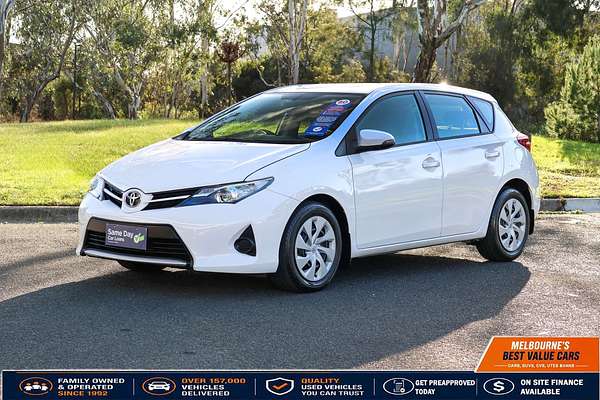 2013 Toyota Corolla Ascent ZRE182R