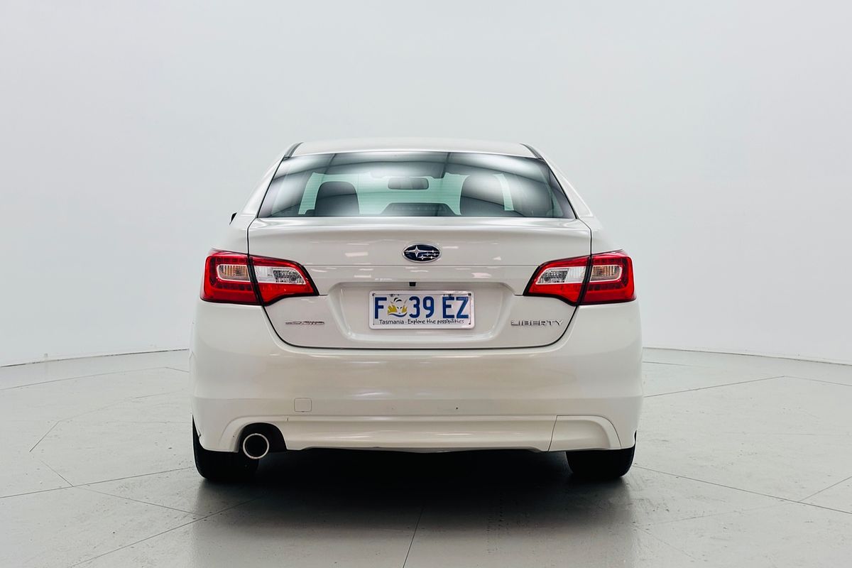 2016 SUBARU LIBERTY 2.5i CONTINUOUS VARIABLE 4D SEDAN 4CYL