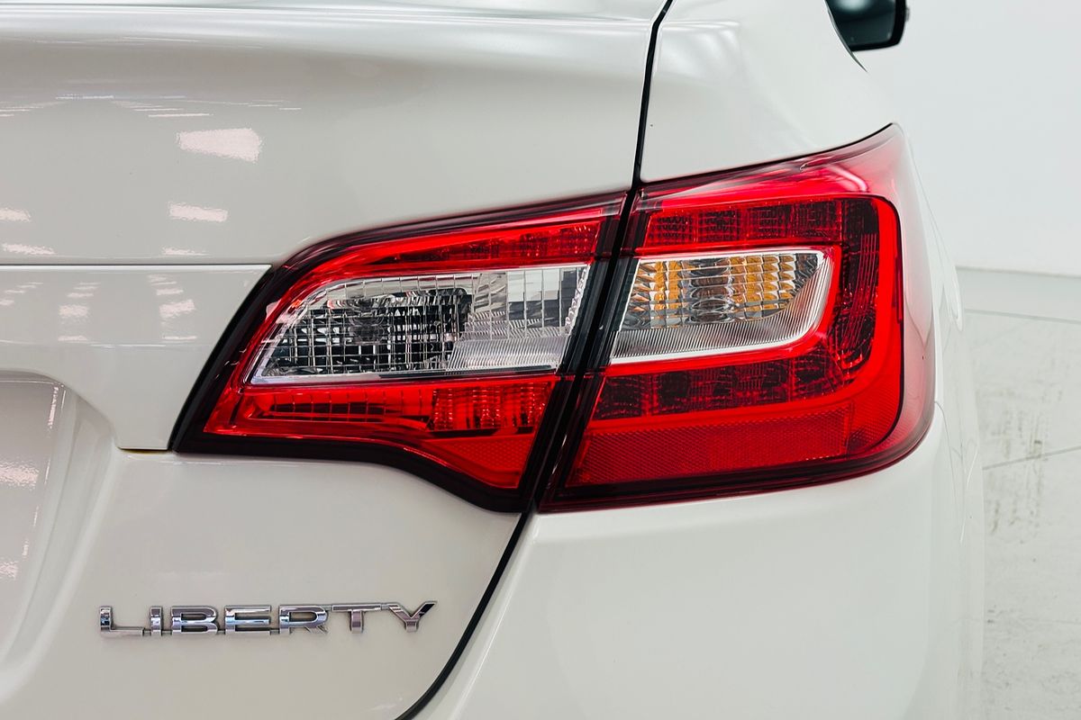 2016 SUBARU LIBERTY 2.5i CONTINUOUS VARIABLE 4D SEDAN 4CYL