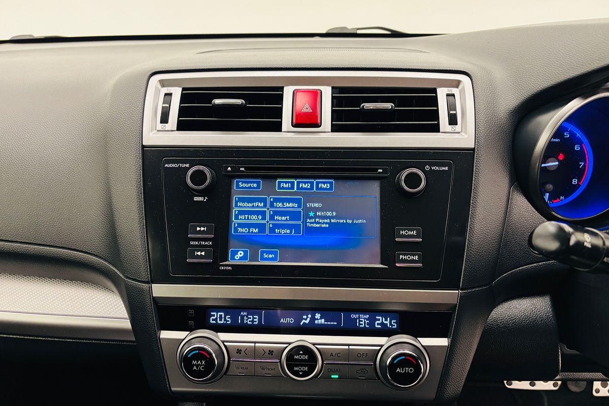 2016 SUBARU LIBERTY 2.5i CONTINUOUS VARIABLE 4D SEDAN 4CYL