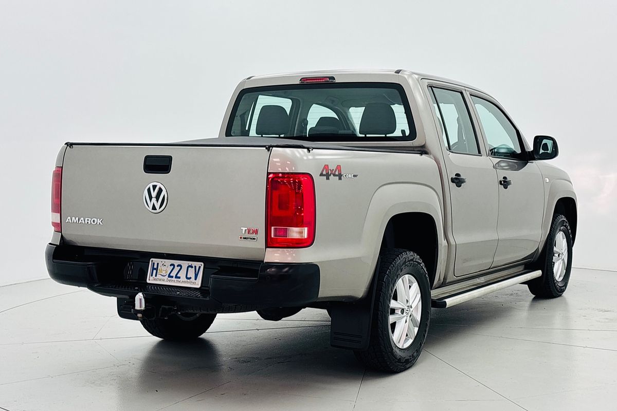 2017 Volkswagen AMAROK TDI420 CORE EDITION (4x4) 8 SP AUTOMATIC DUAL CAB UTILITY DT4 DIESEL