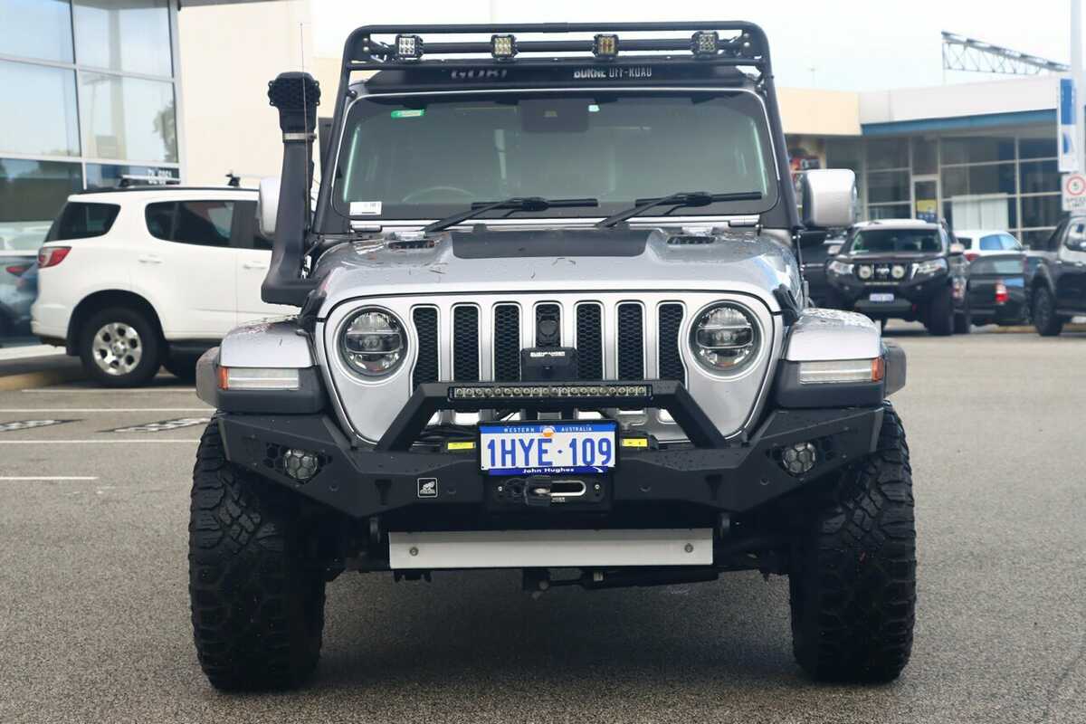 SOLD 2019 Jeep Wrangler Unlimited Overland in Silver Used SUV