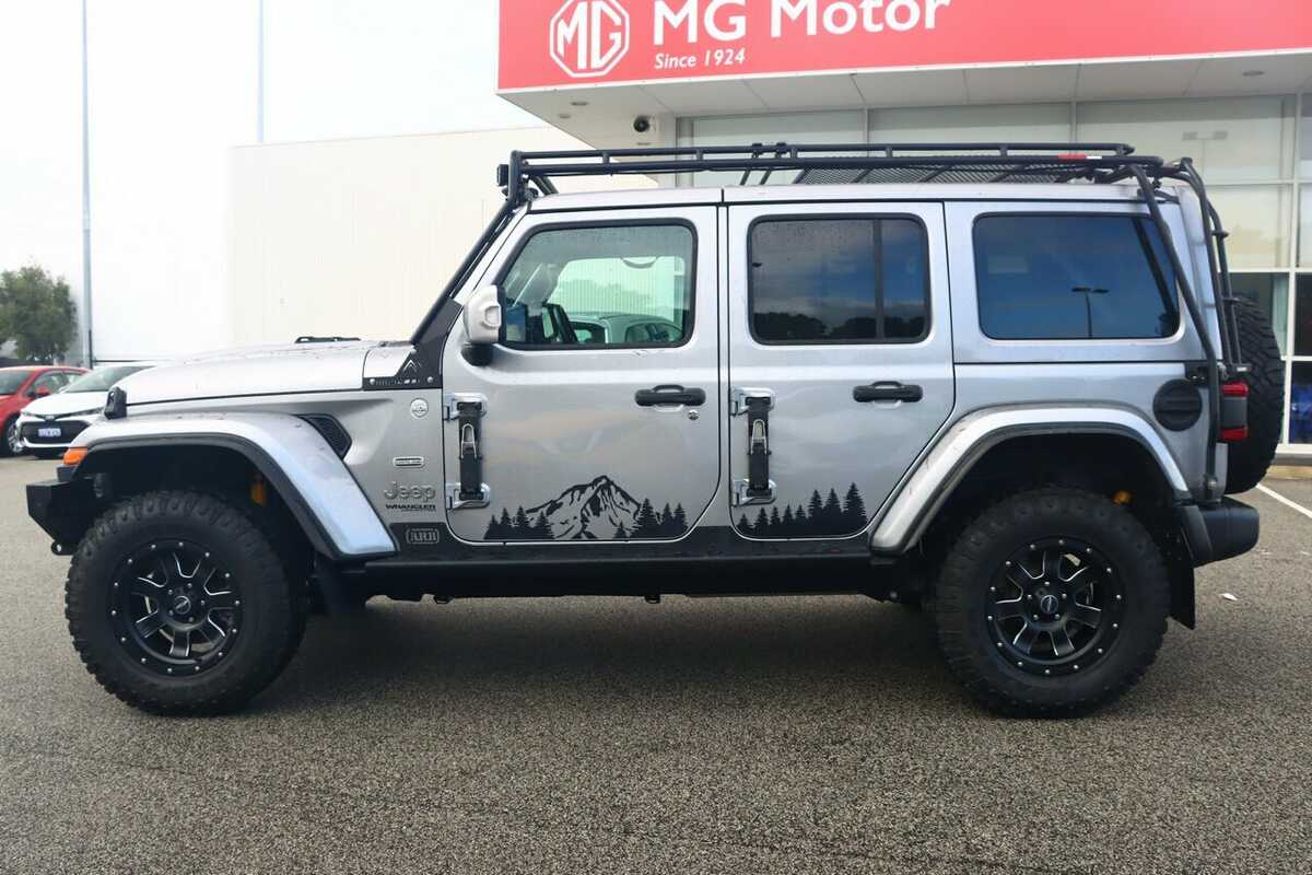 SOLD 2019 Jeep Wrangler Unlimited Overland in Silver Used SUV
