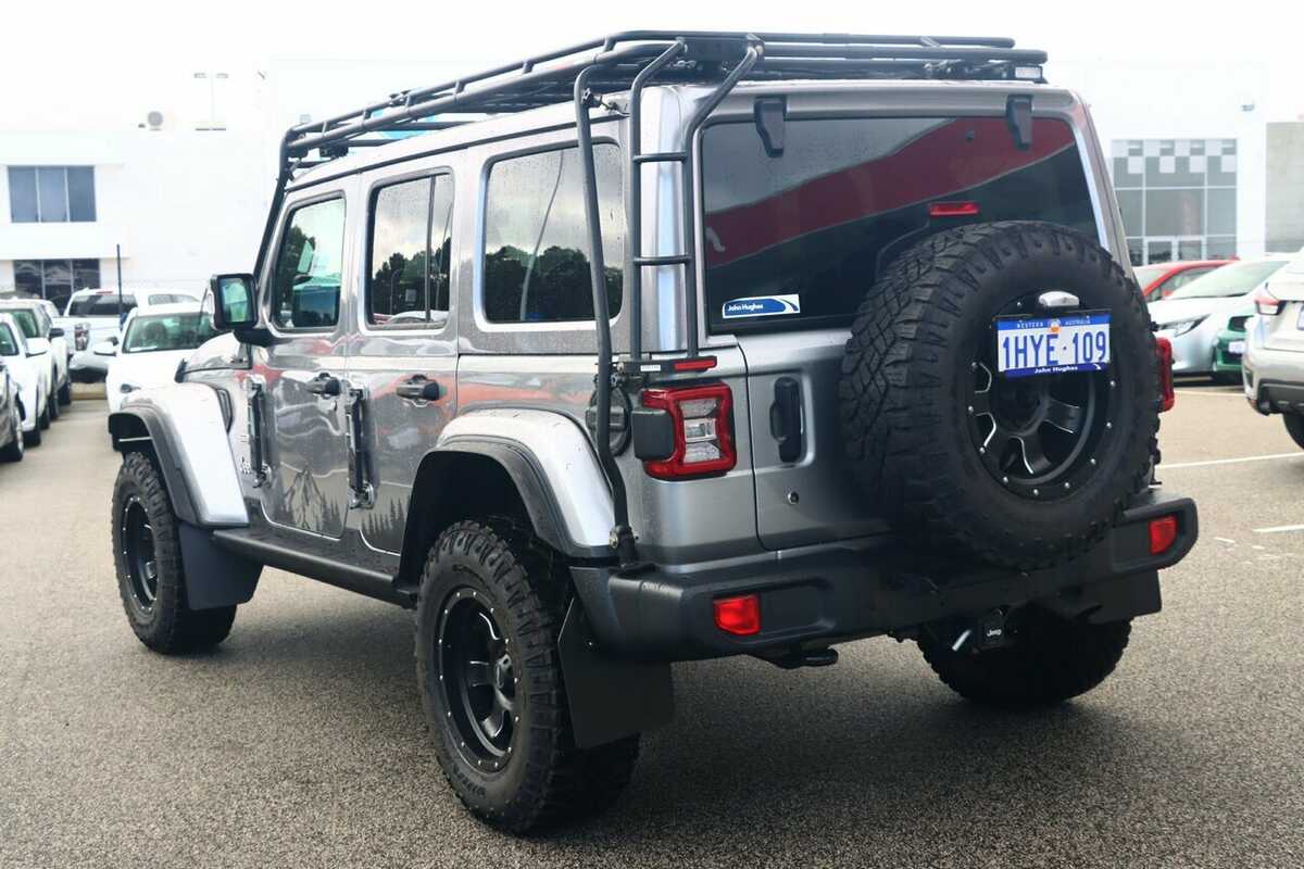 SOLD 2019 Jeep Wrangler Unlimited Overland in Silver Used SUV