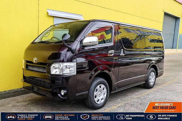 2016 Toyota Hiace KDH206 5D 4WD SUPER GL 4WD KDH201R LWB