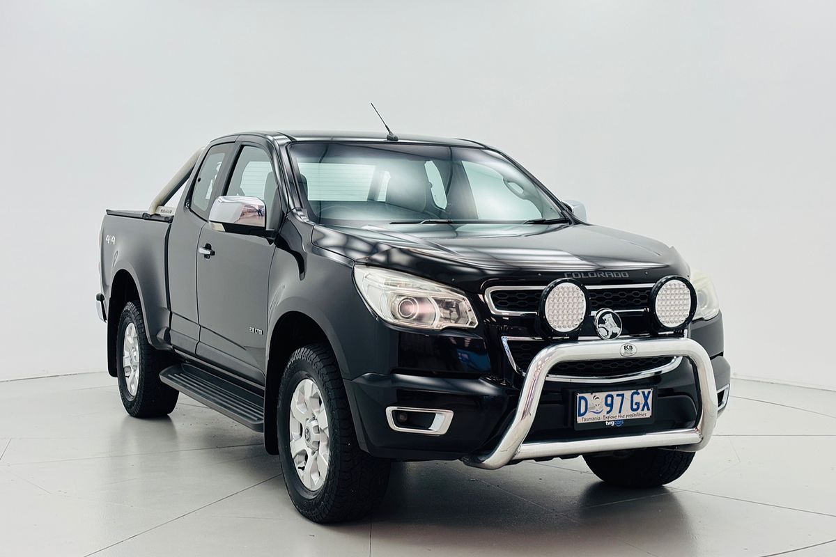 2013 HOLDEN COLORADO LTZ (4x4) 5 SP MANUAL SPACE CAB P/UP DT4 DIESEL