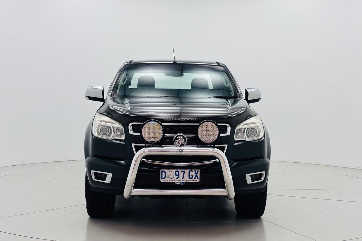 2013 HOLDEN COLORADO LTZ (4x4) 5 SP MANUAL SPACE CAB P/UP DT4 DIESEL