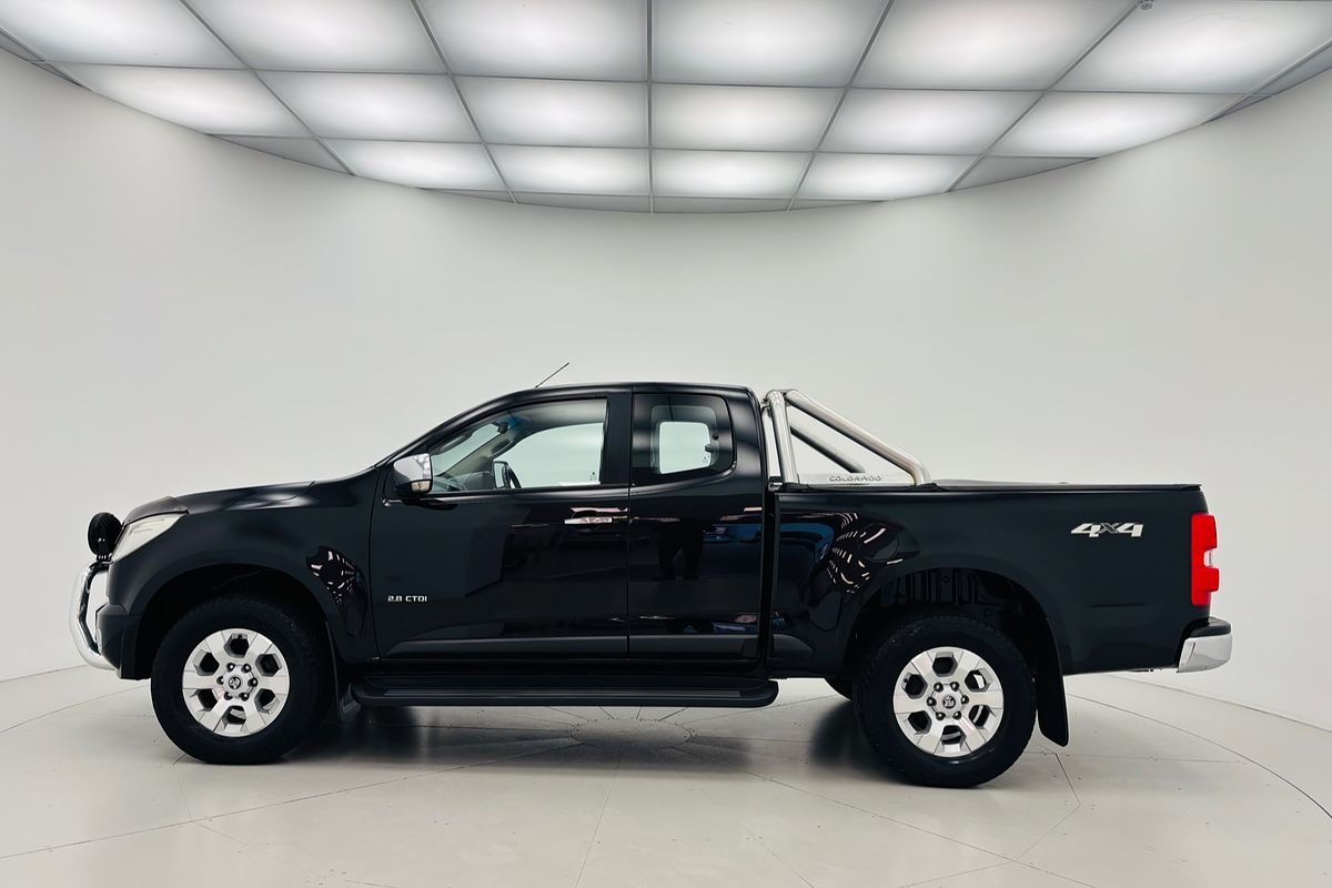 2013 HOLDEN COLORADO LTZ (4x4) 5 SP MANUAL SPACE CAB P/UP DT4 DIESEL