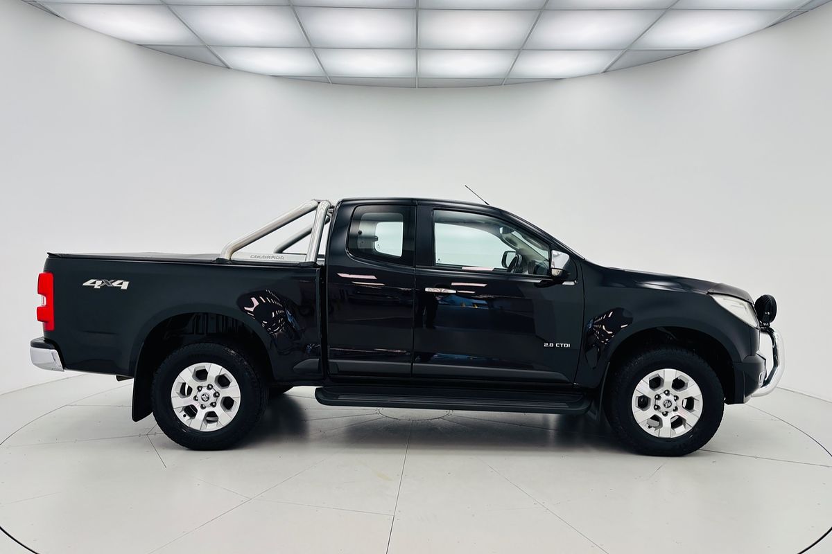 2013 HOLDEN COLORADO LTZ (4x4) 5 SP MANUAL SPACE CAB P/UP DT4 DIESEL
