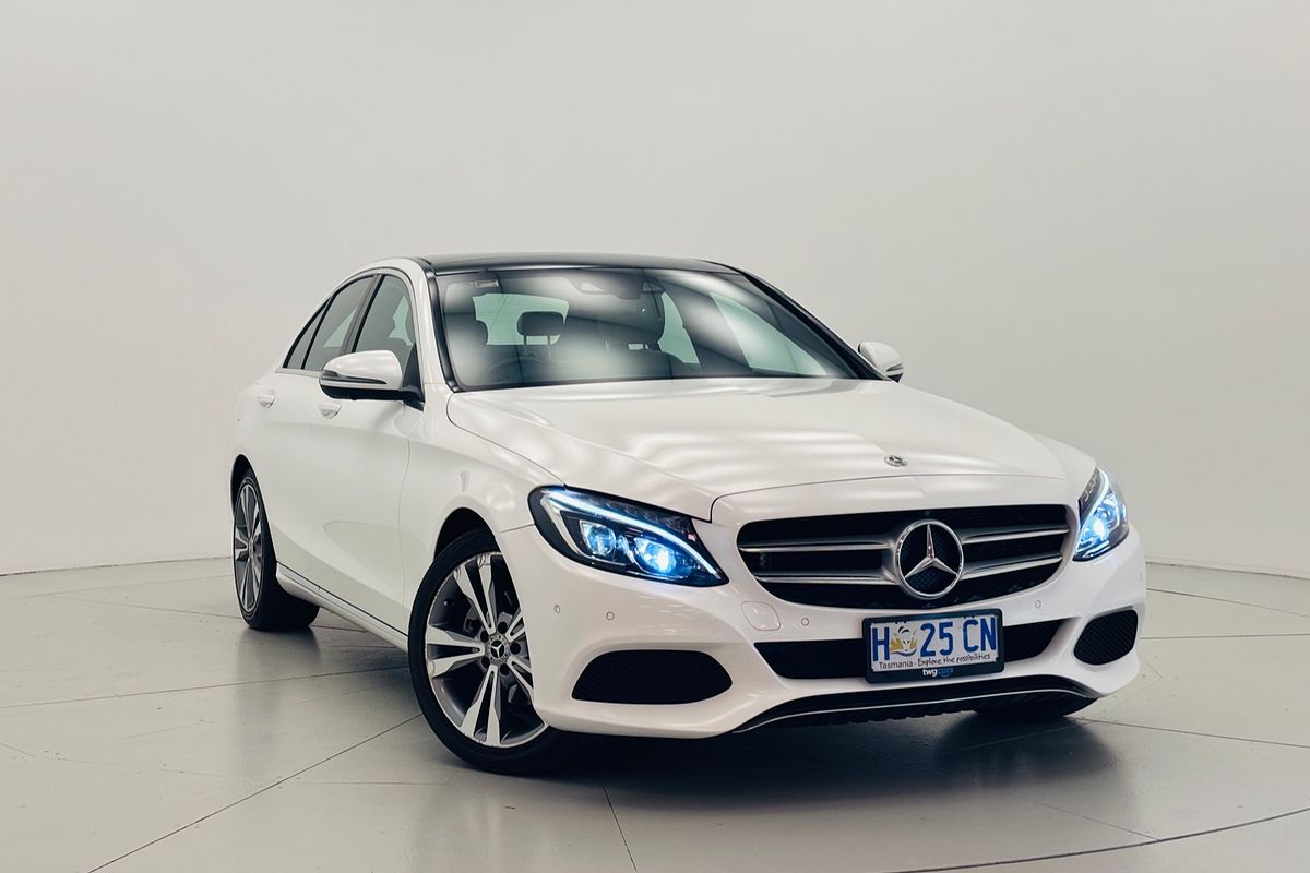 2017 Mercedes-benz C200  9 SP AUTOMATIC G-TRONIC 4D SEDAN T4
