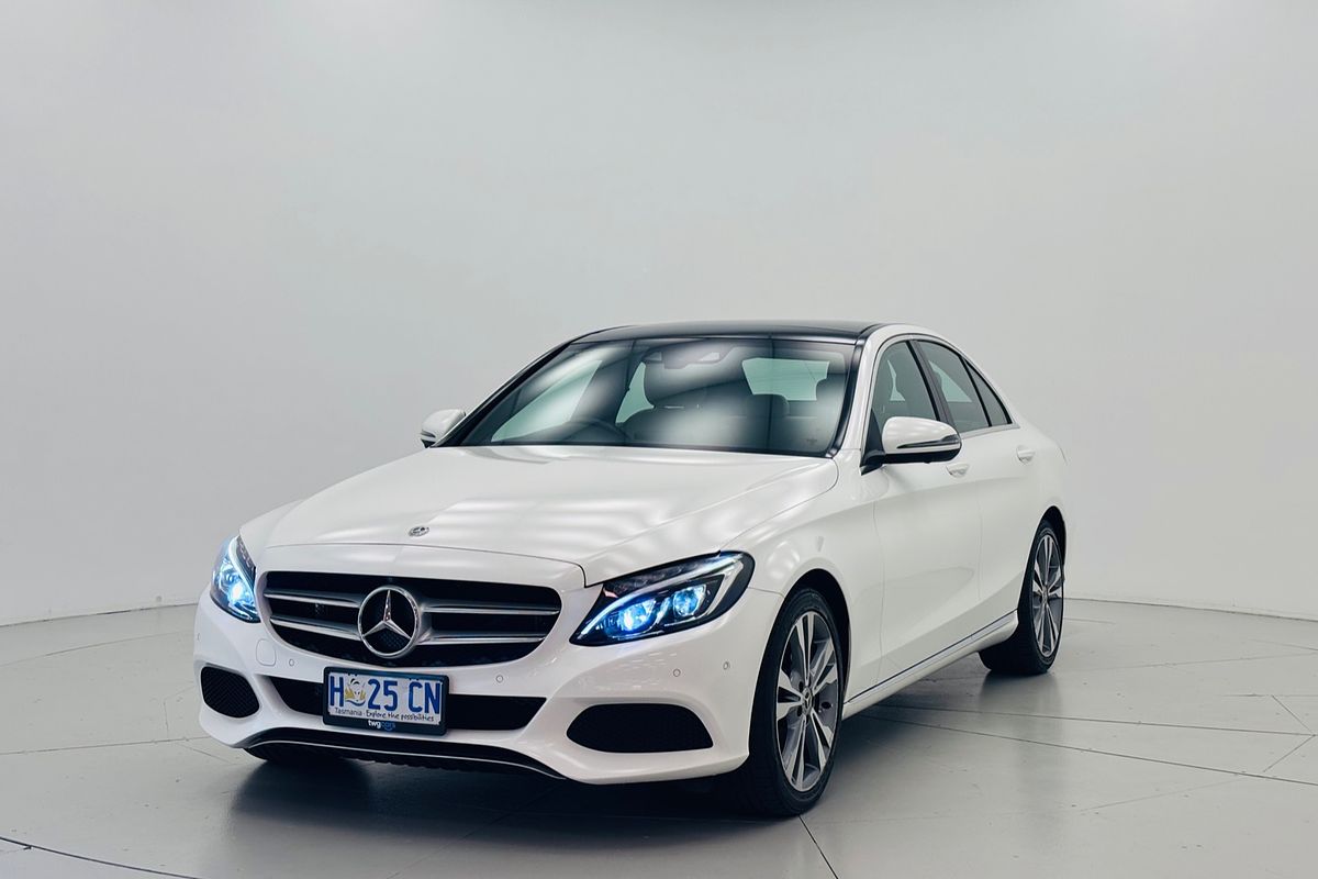 2017 Mercedes-benz C200  9 SP AUTOMATIC G-TRONIC 4D SEDAN T4