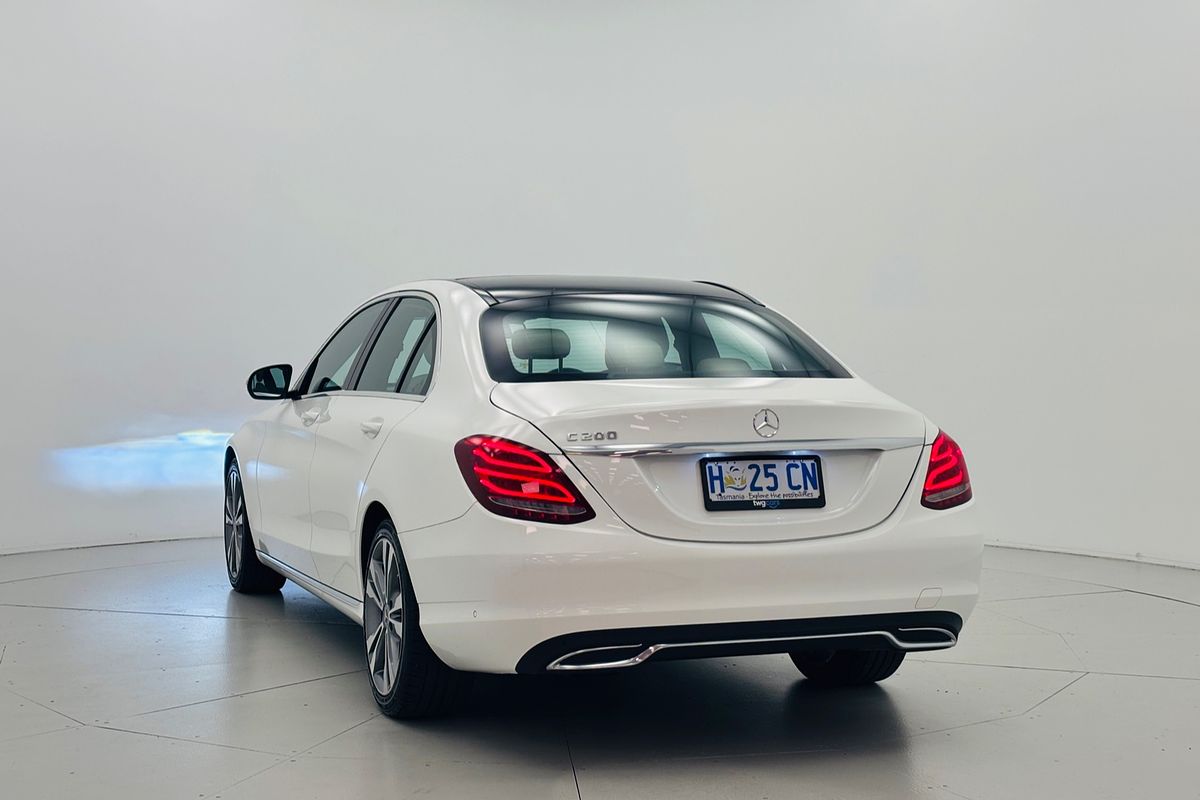 2017 Mercedes-benz C200  9 SP AUTOMATIC G-TRONIC 4D SEDAN T4