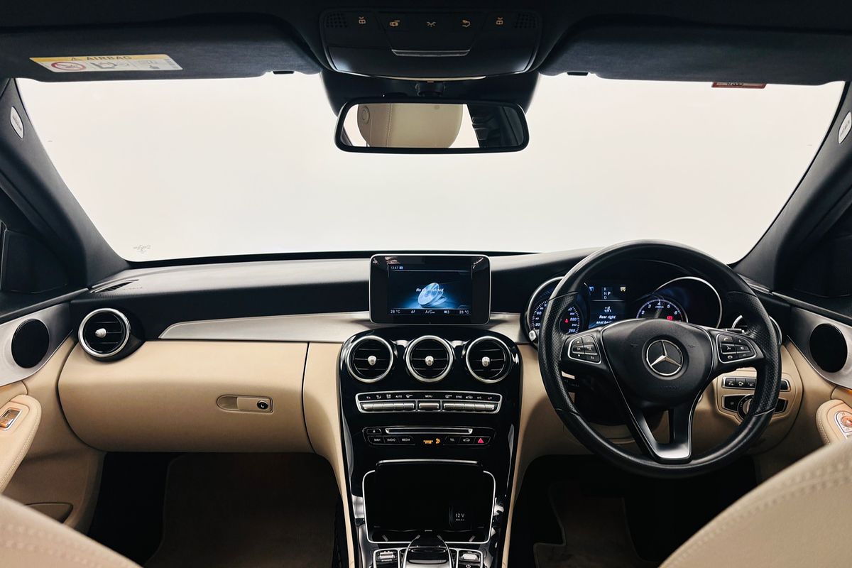2017 Mercedes-benz C200  9 SP AUTOMATIC G-TRONIC 4D SEDAN T4