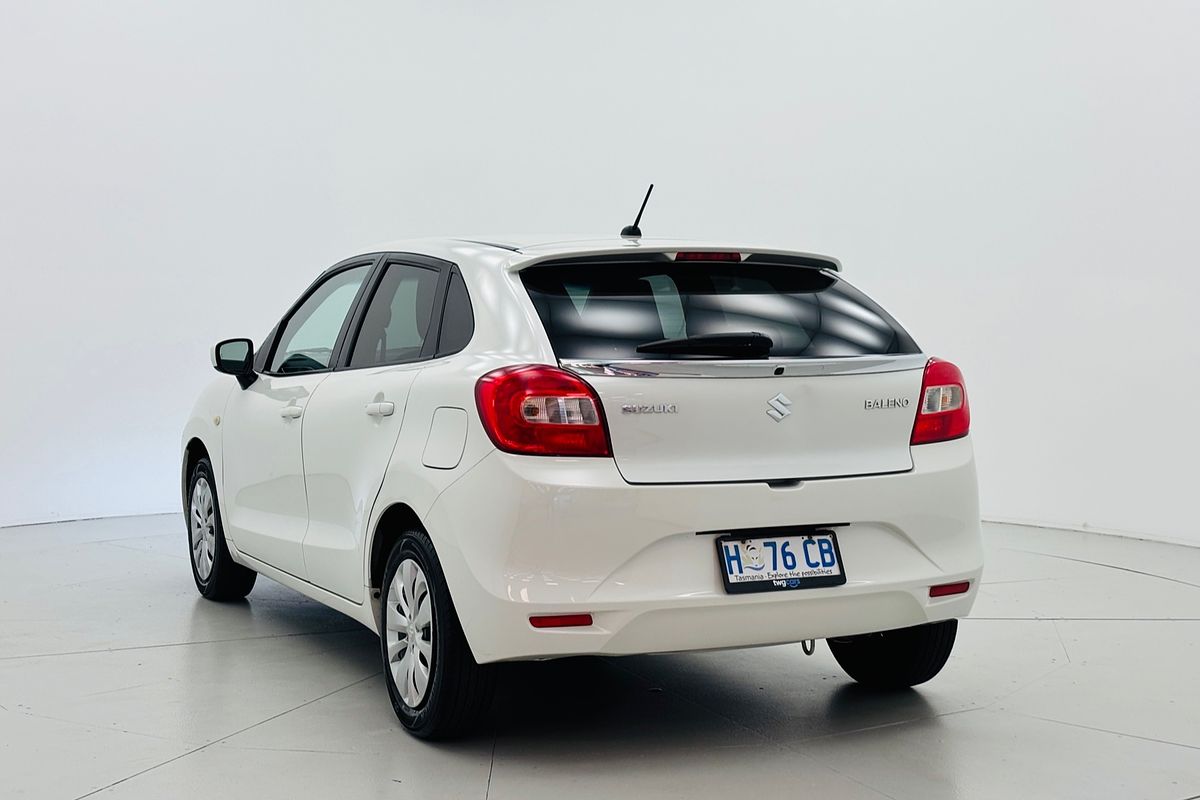 2017 SUZUKI BALENO GL 4 SP AUTOMATIC 4D HATCHBACK 4CYL
