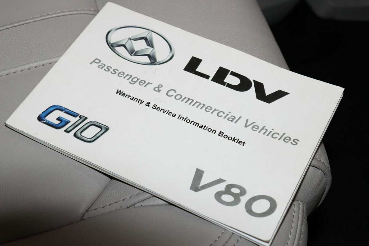 2018 LDV G10 Executive SV7A