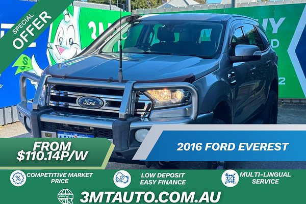 2016 Ford Everest Trend UA 3.2L