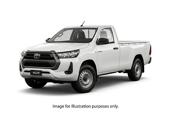 2022 Toyota Hilux Workmate TGN121R Rear Wheel Drive