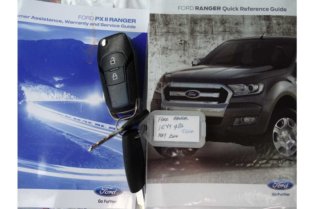 2016 Ford Ranger XL Hi-Rider PX MkII