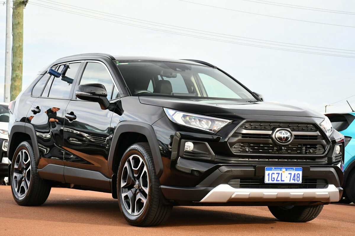 SOLD 2019 Toyota RAV4 Edge AWD in Black Used SUV Wangara WA