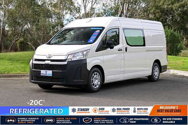2025 Toyota Hiace -20C Refrigerated Standby GDH320R ELWB High Roof