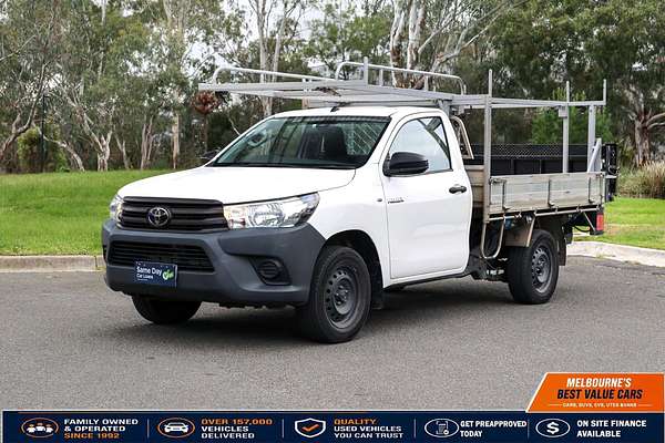 2020 Toyota Hilux Workmate TGN121R Rear Wheel Drive
