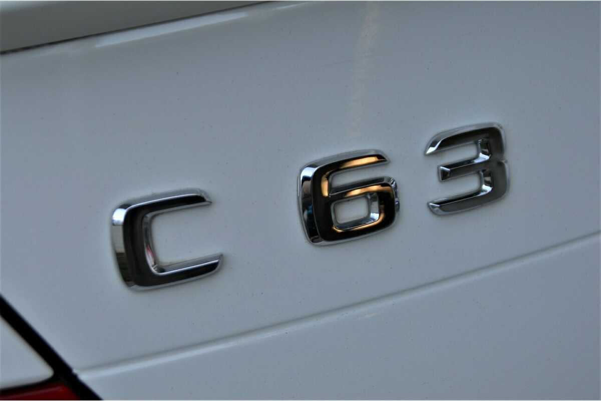 2009 Mercedes Benz C-Class C63 AMG W204