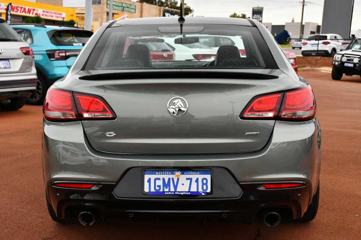 2016 Holden Commodore SV6 Black VF II MY16