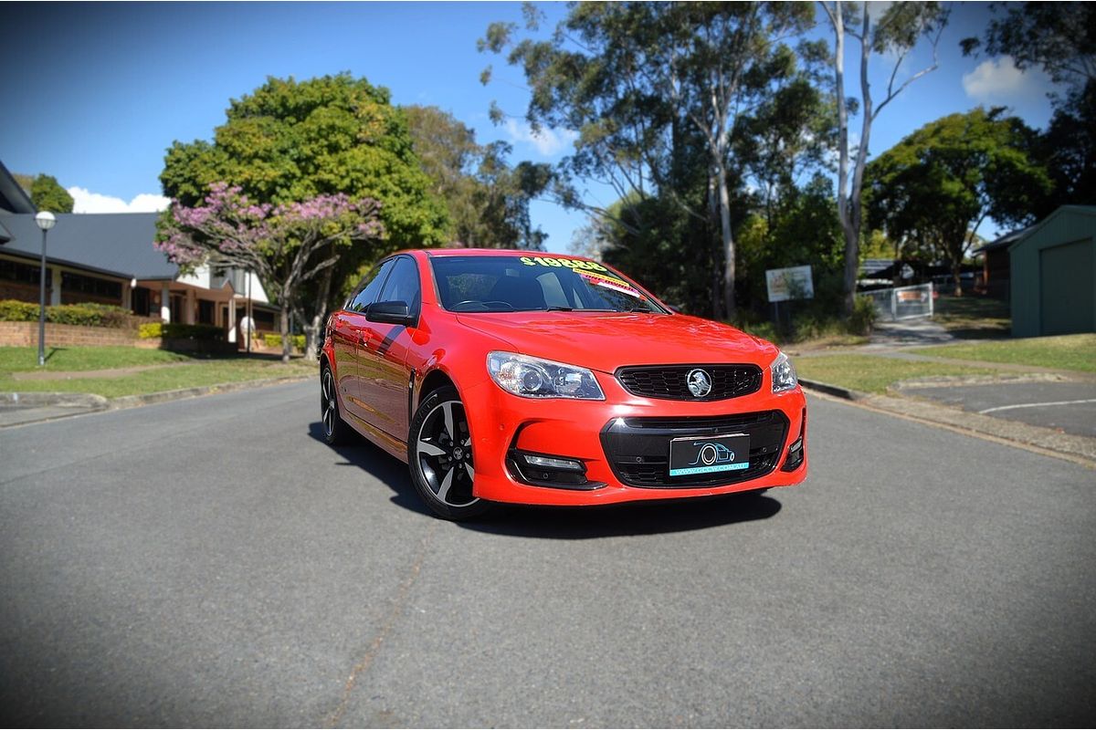 2016 Holden Commodore SV6 Black VF Series II