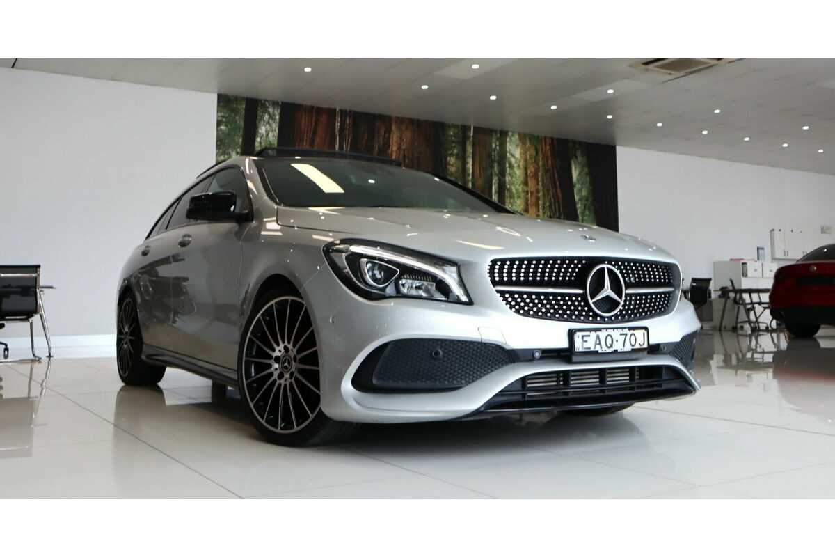 SOLD 2018 MercedesBenz CLAClass CLA250 Shooting Brake DCT 4MATIC Sport in Silver Used SUV