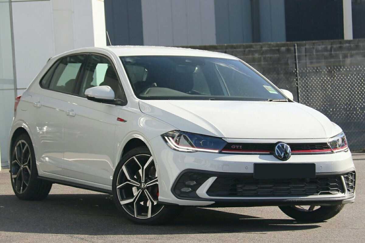 SOLD 2023 Volkswagen Polo GTI DSG in Pure White New Hatch Victoria Park WA