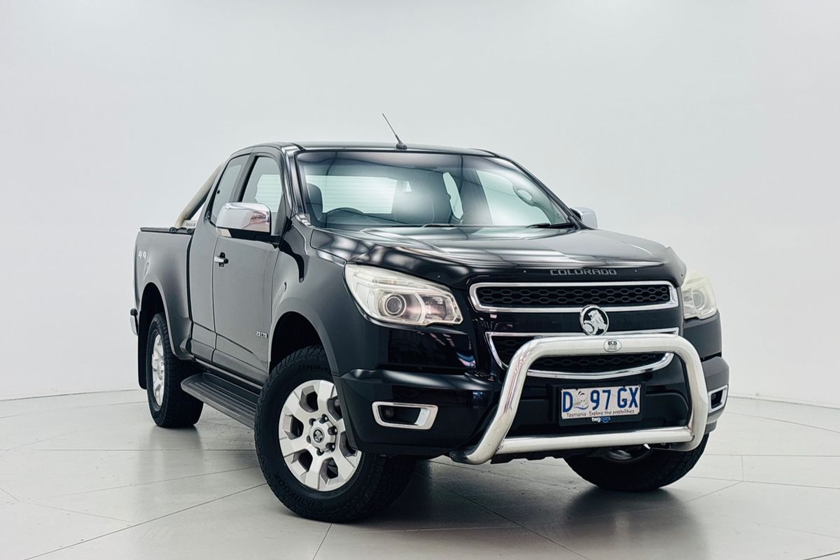 2013 HOLDEN COLORADO LTZ (4x4) 5 SP MANUAL SPACE CAB P/UP DT4 DIESEL