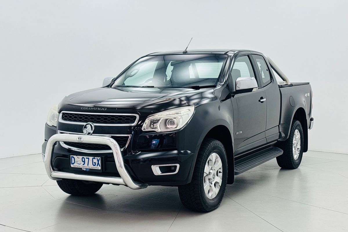 2013 HOLDEN COLORADO LTZ (4x4) 5 SP MANUAL SPACE CAB P/UP DT4 DIESEL
